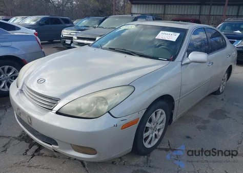 2003 Lexus Es 300 z USA, uszkodzony, nr VIN JTHBF30G830117043